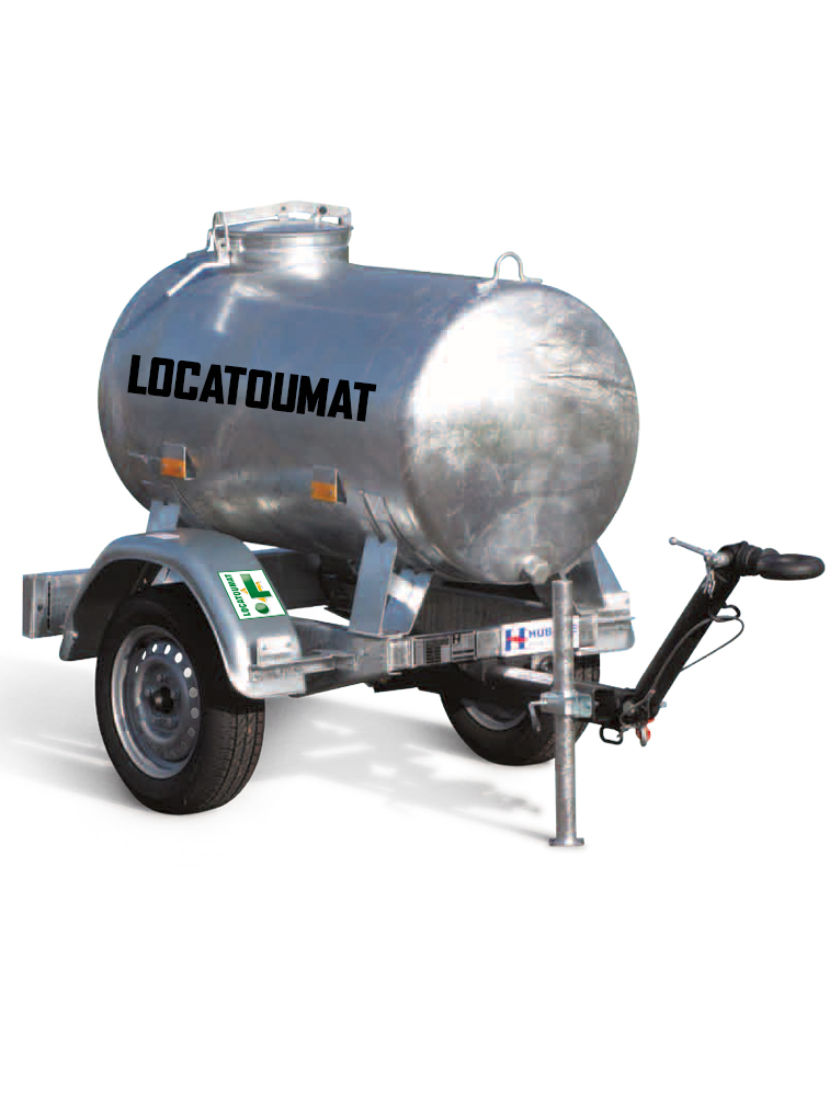 Tonne à eau 1000L remorque TP